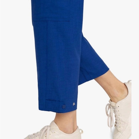 Liverpool Women's Royal Blue Cropped Cargo Pants - Picture 4 of 9